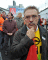 Dieter Göschel - Der 54-jährige Opel-Mitarbeiter Dieter Göschel protestiert gemeinsam mit rund 500 Opel-Autobauern und Mitarbeitern von Zulieferern am Donnerstag vor dem ...